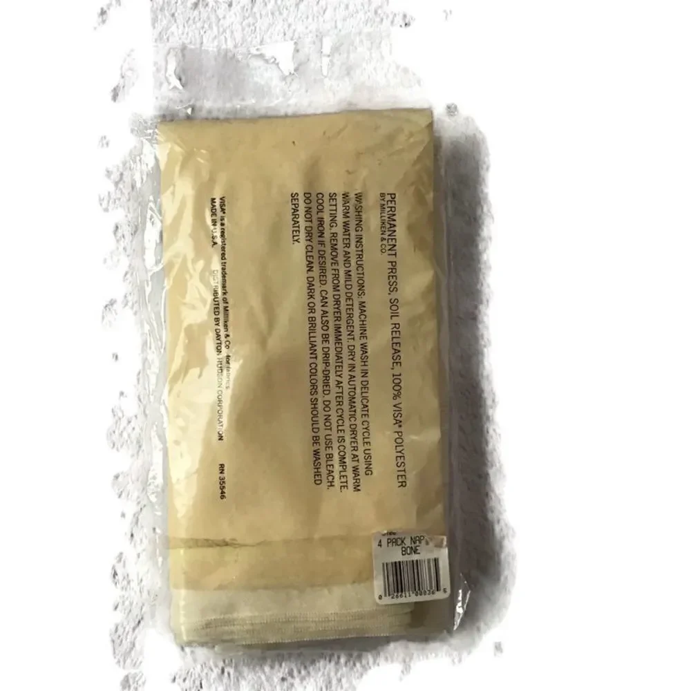 Furio New Old Stock 4 Pack Fabric Napkins